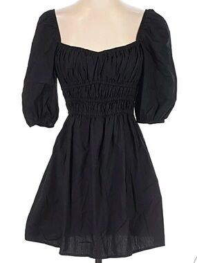 Faithfull the brand Black mini dress